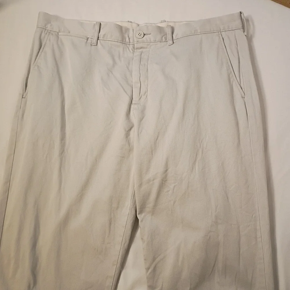 J. Crew Pants Mens 34/32 (36/26) Beige 770 Straight Stretch‎ Casual Chino Preppy